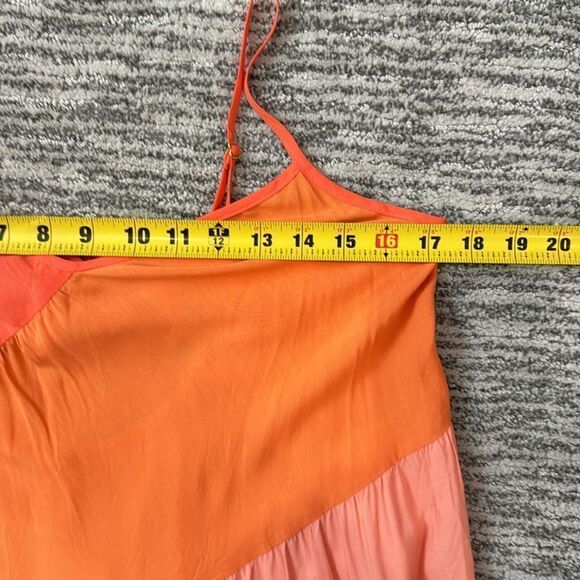 NWT L*Space Leona Maxi Dress in Peche Punch Large Revolve - Picture 9 of 13